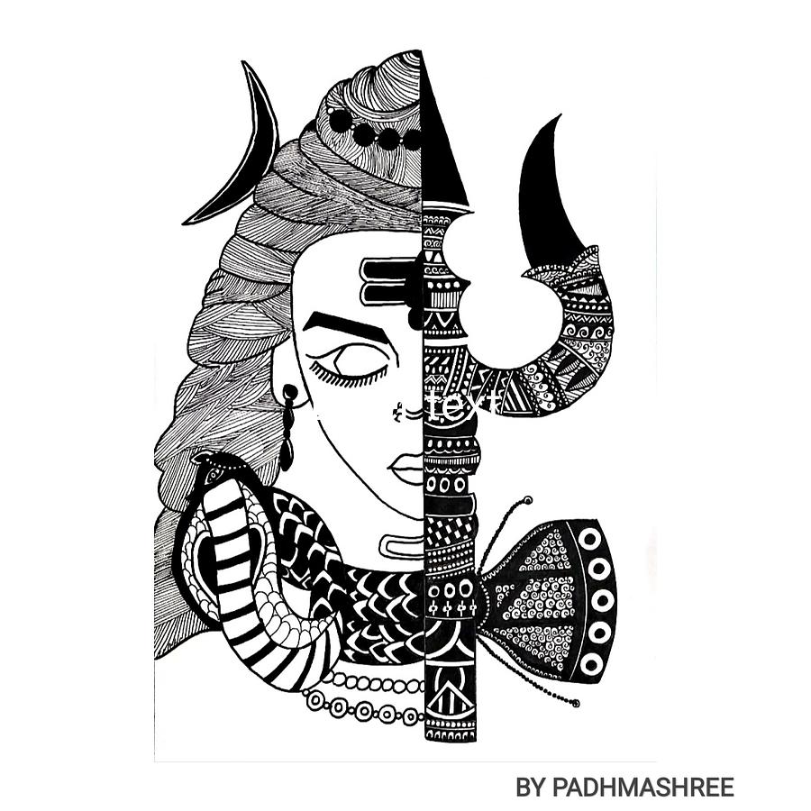 Lord Shiva Drawing, #shorts #drawing #shiva - YouTube-suu.vn