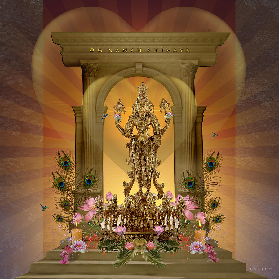Lord Surya Digital Art by Richard Laeton - Fine Art America