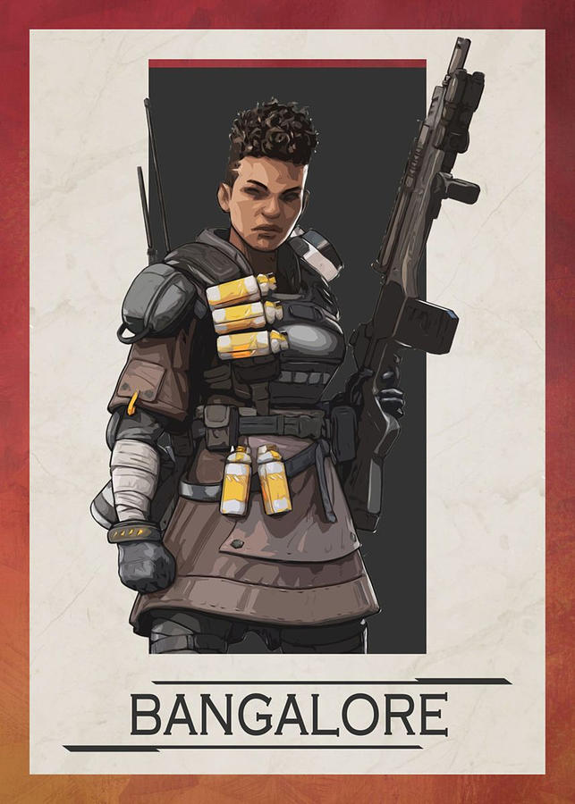 Bangalore Apex Legends Bangalore Digital Art by Helen Akers - Pixels