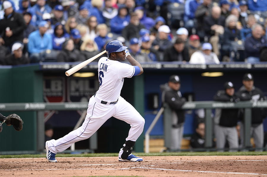 Lorenzo Cain Photograph by John Williamson Lorenzo Cain Photograph by John Williamson