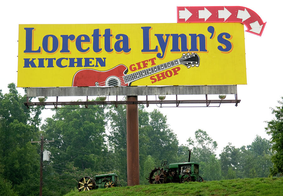 Loretta Lynn Kitchen Sign Photograph by Bob Pardue