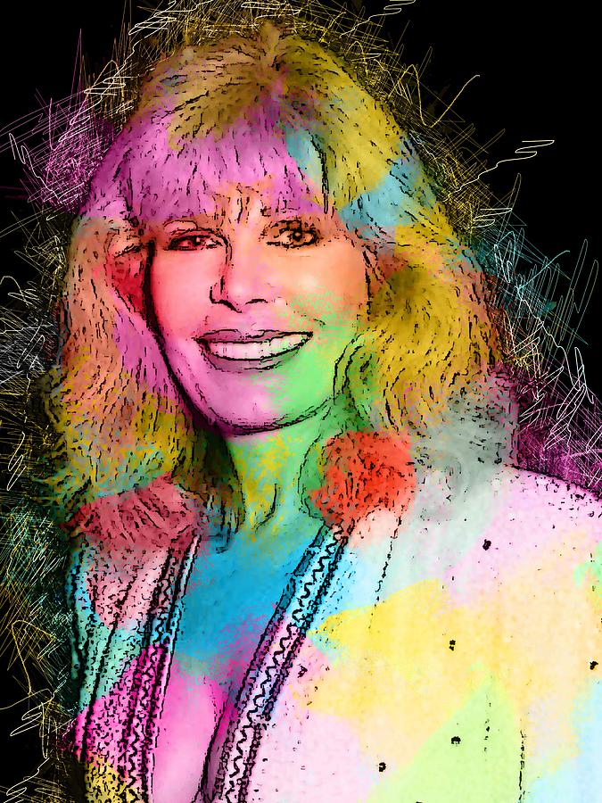 Loretta Swit Drawing By Bechtelar Natalia Pixels