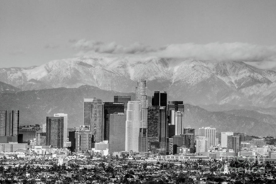 Los Angeles Black and White Photograph by Marco Groppo - Fine Art America