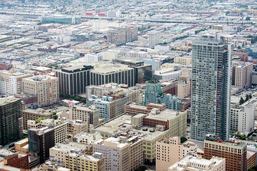 Los Angeles Buildings Photograph by Kyle Hanson