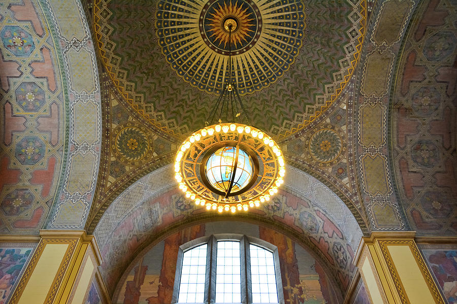 Los Angeles Central Library Rotunda Photograph by Kyle Hanson