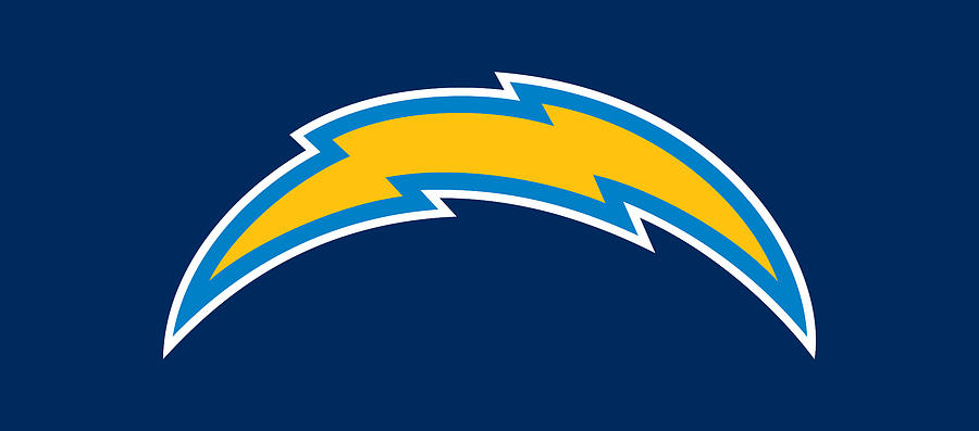 Los Angeles Chargers logo Digital Art by Red Veles