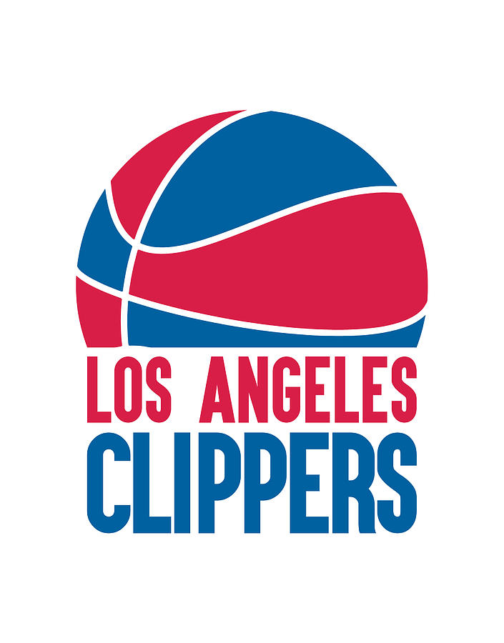 Los Angeles Clippers T Shirt And Poster by Joe Hamilton