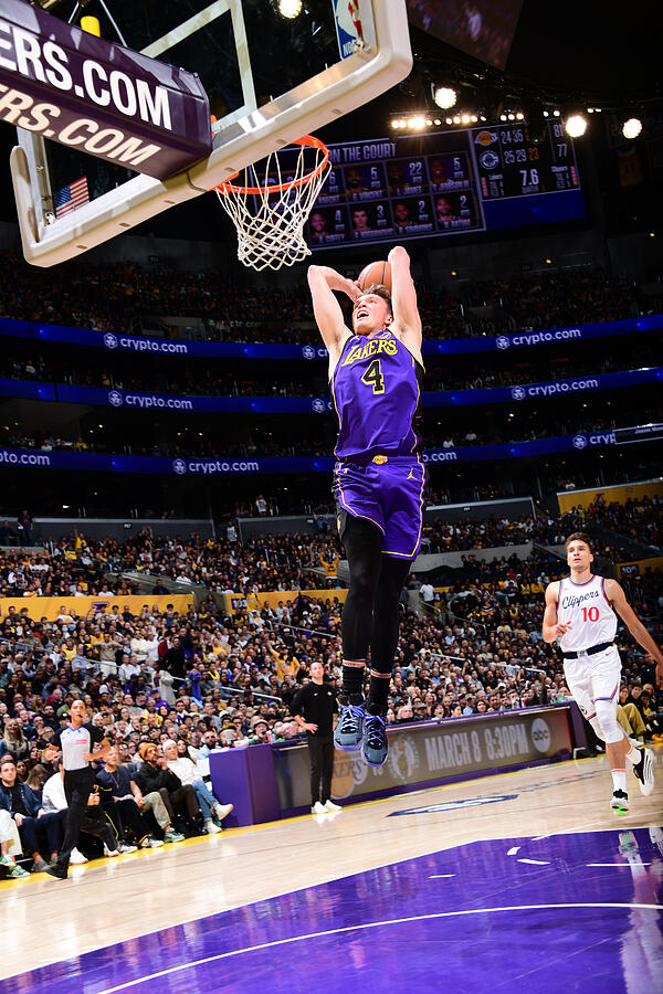 Los Angeles Clippers v Los Angeles Lakers Photograph by Adam Pantozzi Los Angeles Clippers v Los Angeles Lakers Photograph by Adam Pantozzi
