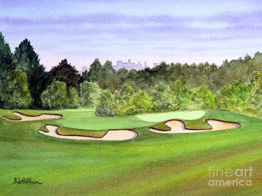 Los Angeles Country Club Golf Course Painting