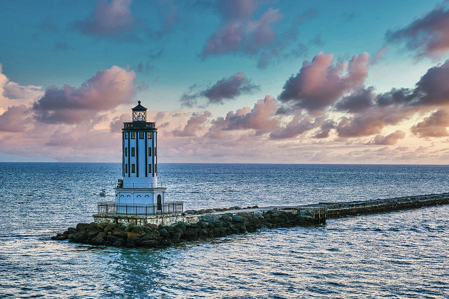 Los Angeles Harbor Lighthouse Photograph by Darryl Brooks