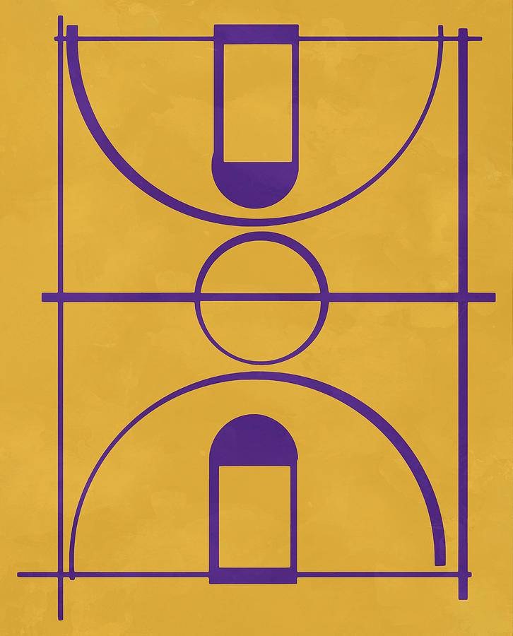 Los Angeles Lakers, an art print by ArtStudio 93 - INPRNT