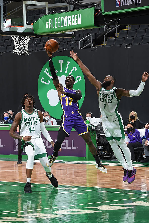 Los Angeles Lakers v Boston Celtics Photograph by Brian Babineau