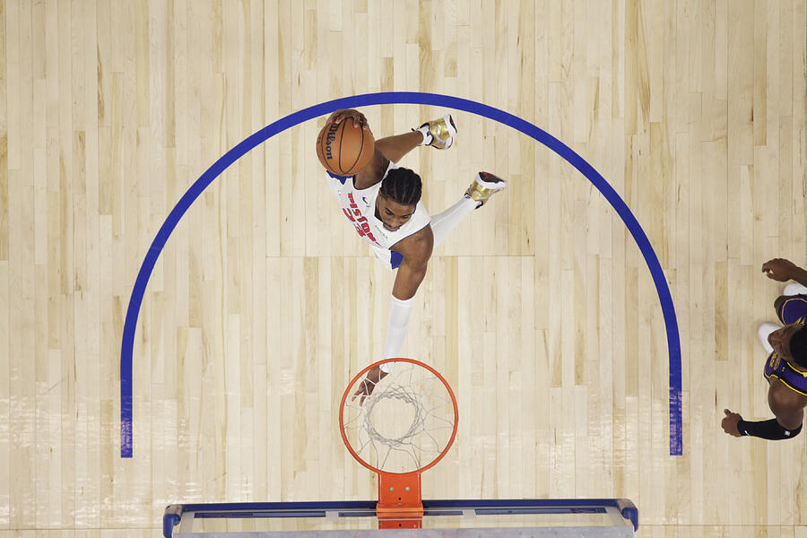 Los Angeles Lakers v Detroit Pistons Photograph by Brian Sevald Los Angeles Lakers v Detroit Pistons Photograph by Brian Sevald