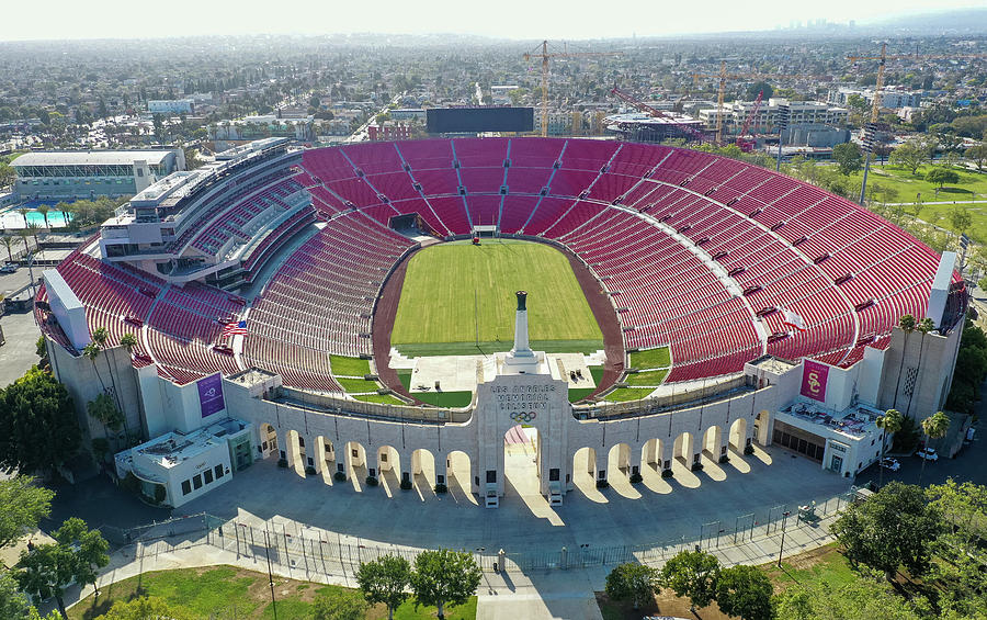 Los Angeles Memorial Coliseum Photograph