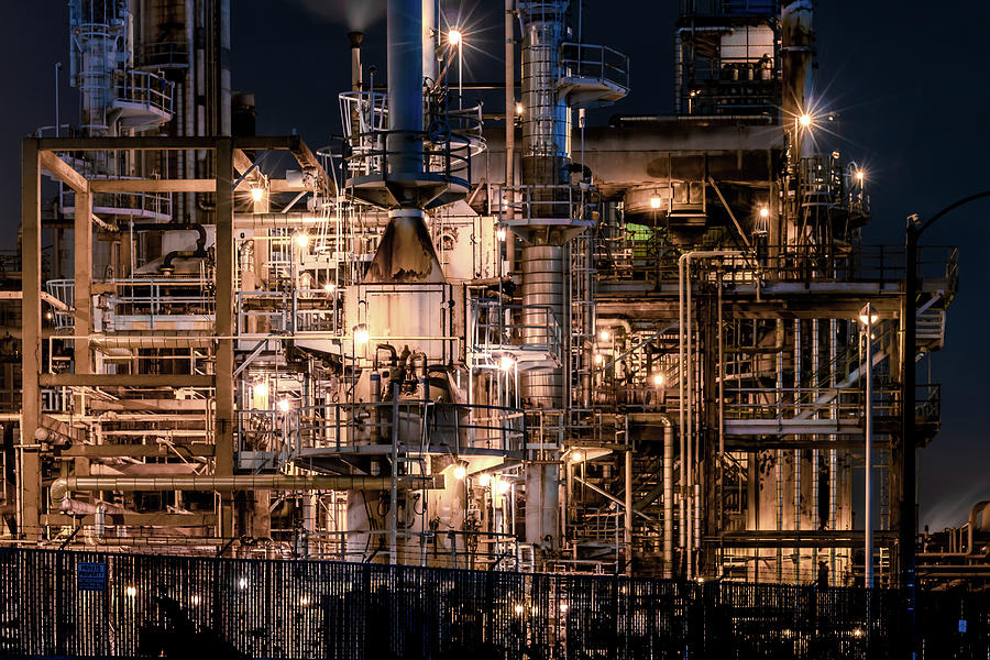 Los Angeles Refinery 5 Photograph by David Weisbach - Fine Art America