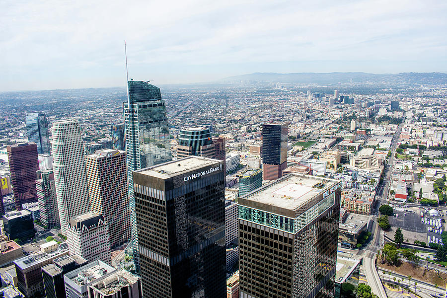 Los Angeles Skyline Photograph by Kyle Hanson