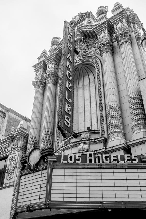 Los Angeles Theater Photograph by Art Block Collections