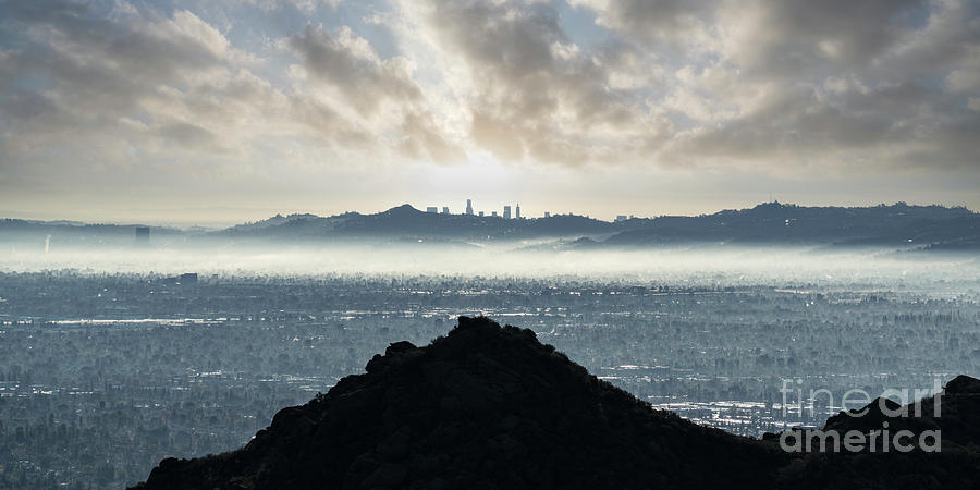 Los Angeles Photograph - Los Angeles Winter Dawn by Trekkerimages Photography