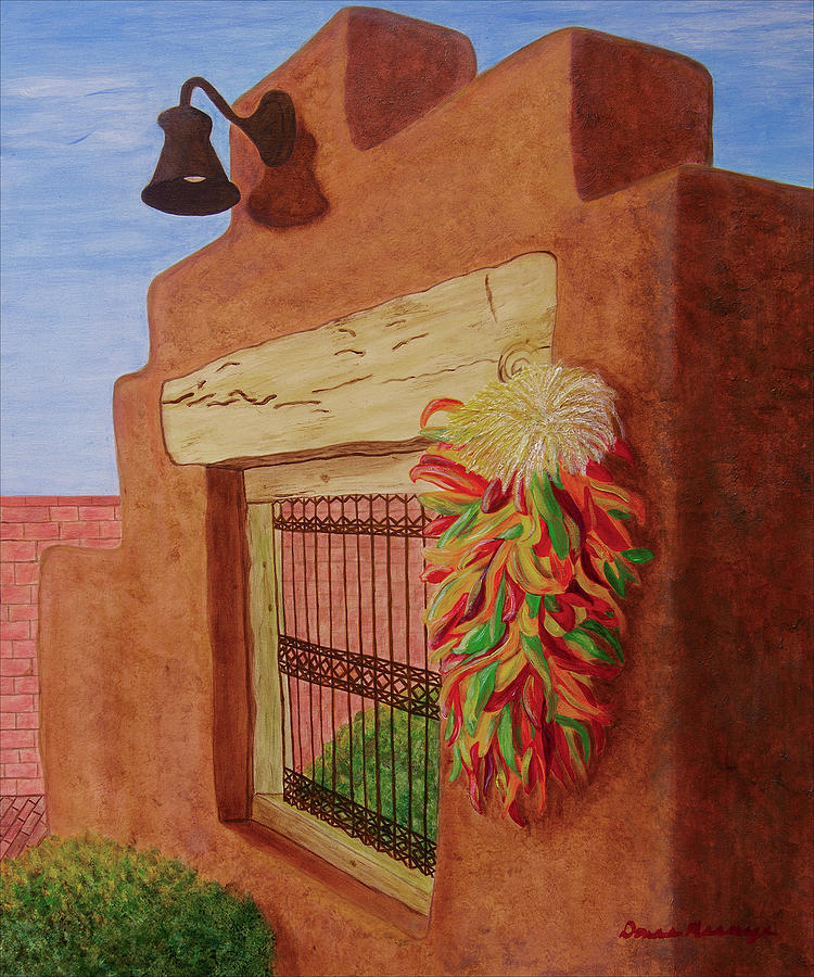 Los Chiles Painting by Donna  Manaraze