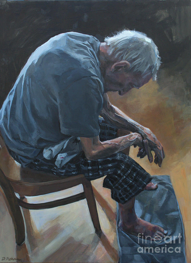 Loss and Remembrance Painting by Deb Putnam