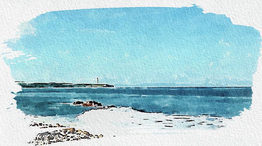 Lossiemouth Beach Digital Art by John Mckenzie Lossiemouth Beach Digital Art by John Mckenzie