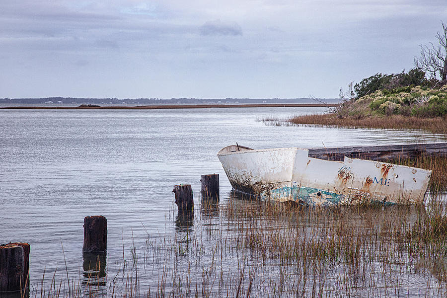 Lost and Abanoned Boat Photograph by Bob Decker
