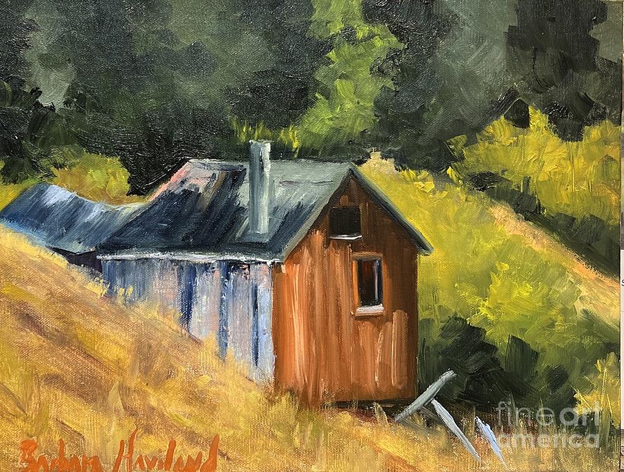 Lost Cabin Painting by Barbara Haviland