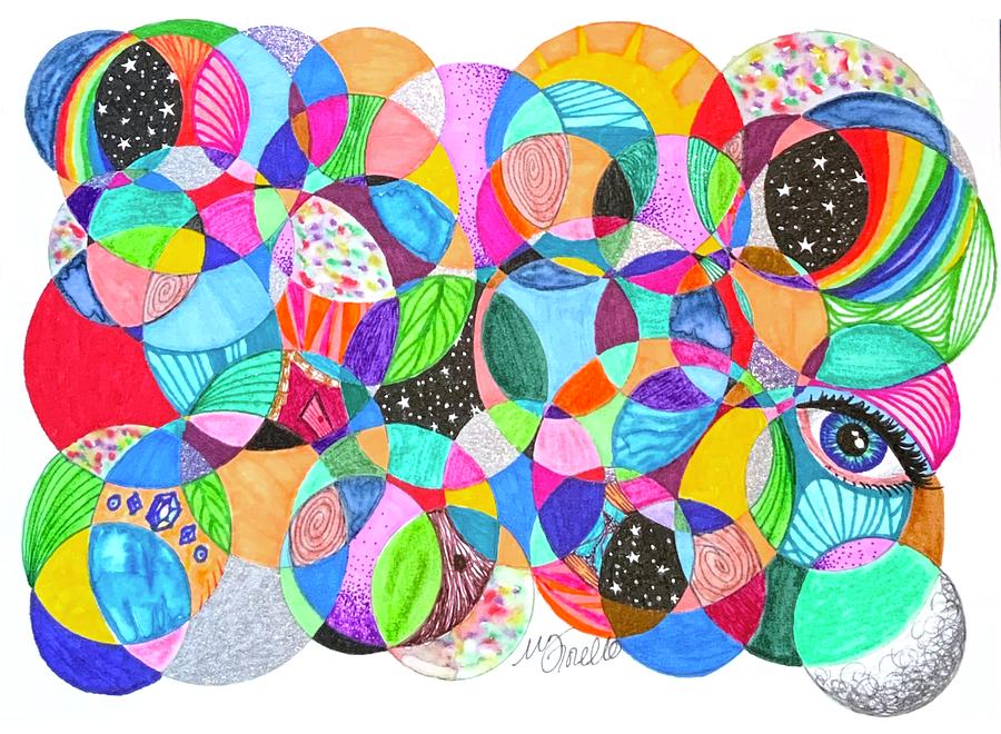 Lost Circles Painting by Megan Torello