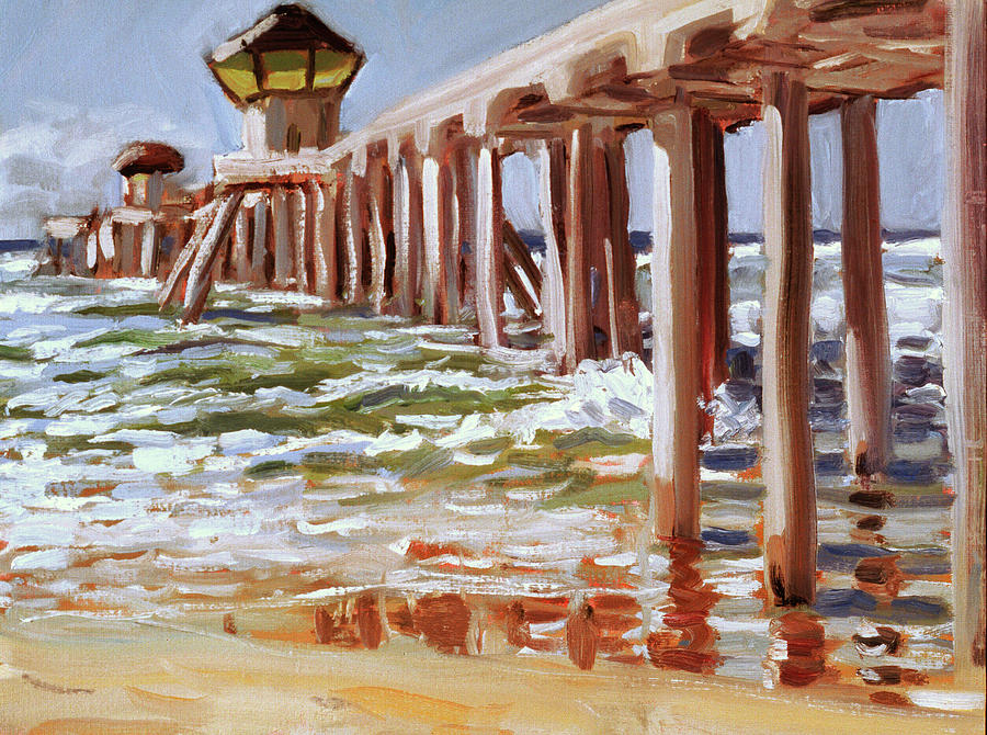 Lost Huntington Pier Painting