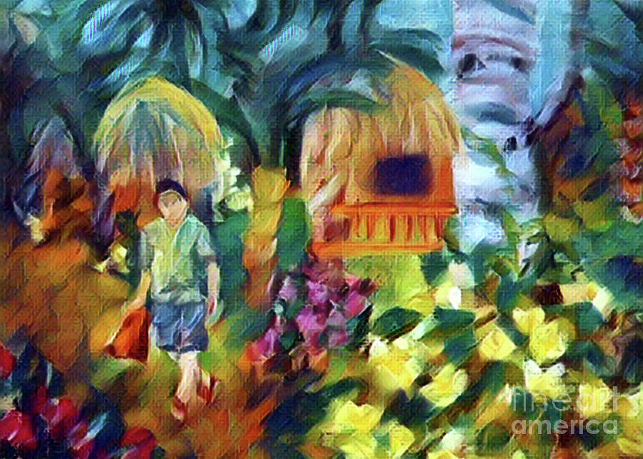Lost in Paradise Pastel by Shirley Moravec