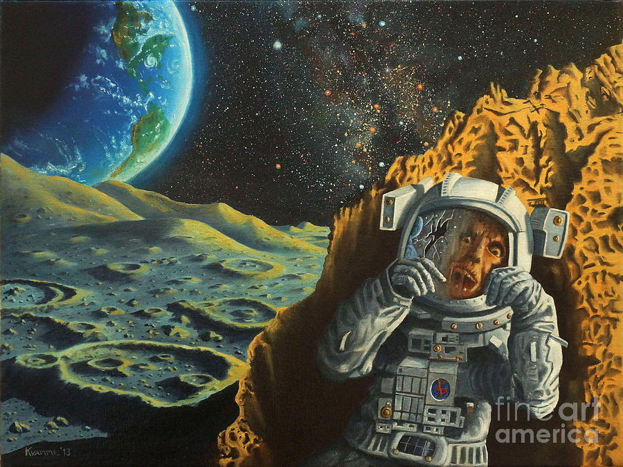 Lost in Space Painting by Ken Kvamme