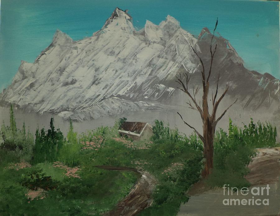 Lost In The Mountains Painting # 383 Painting by Donald Northup