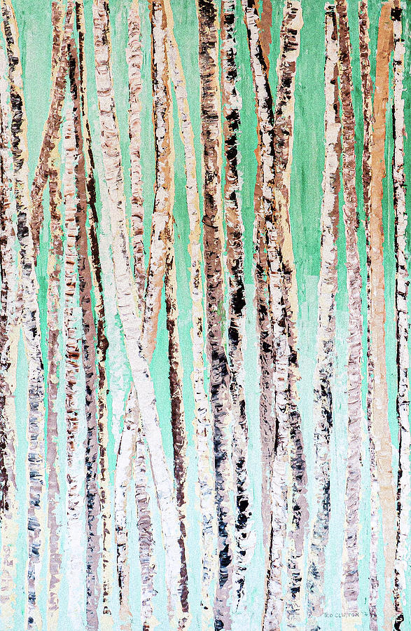 Lost in the Pines Painting by Ted Clifton
