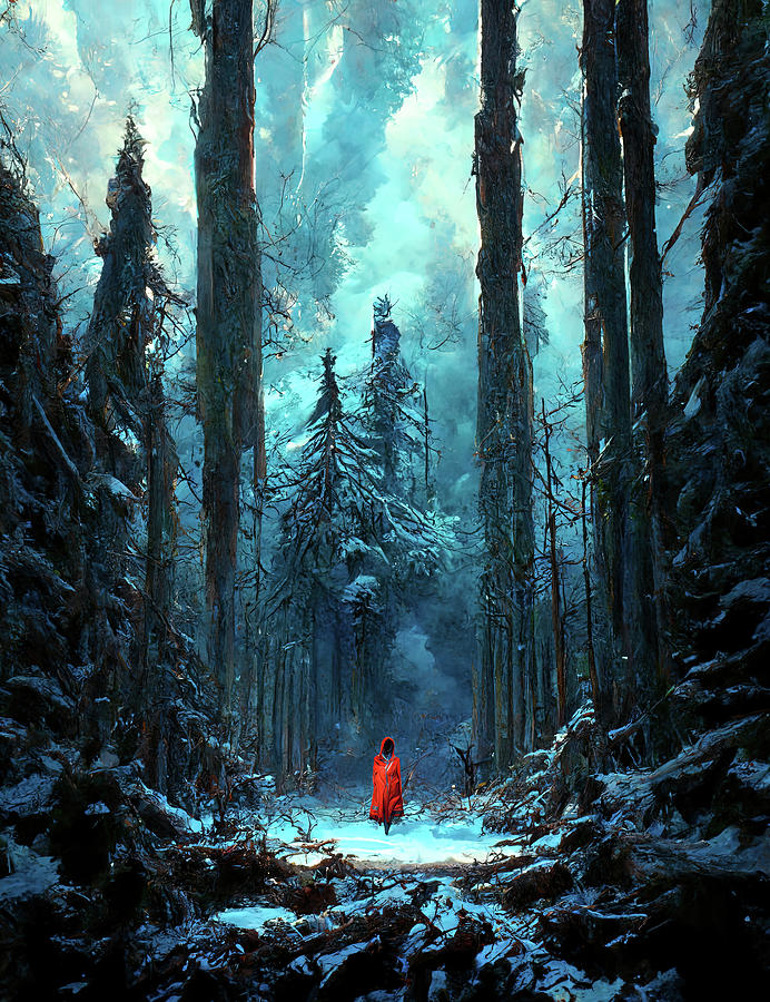 Lost in the Woods Digital Art by Daniel Eskridge | Pixels