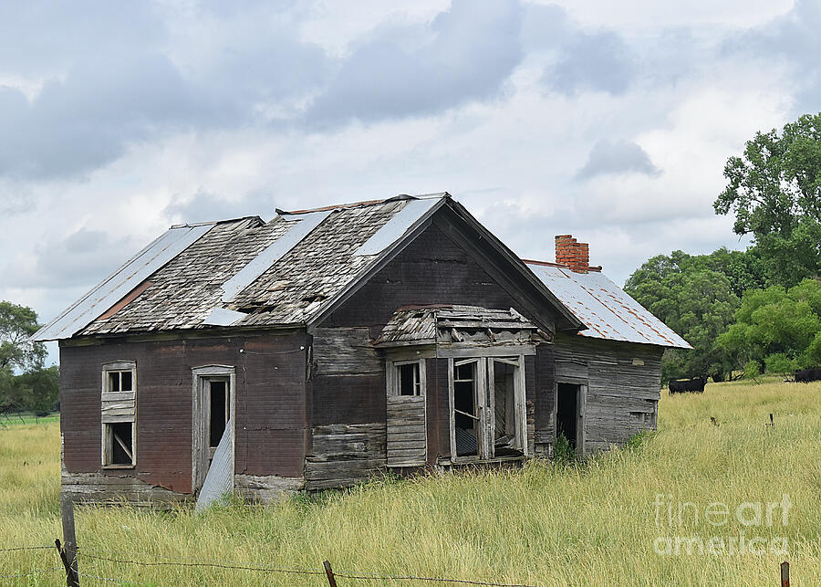 Lost Prairie Home Photograph by Linda Brittain