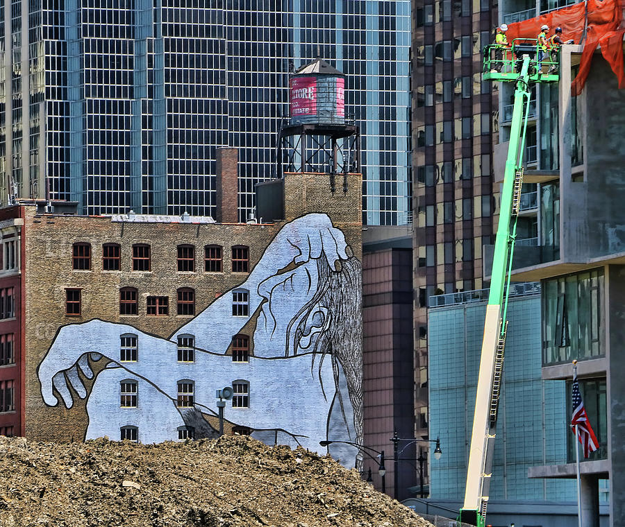 Lost Soul Mural - Chicago Photograph by Allen Beatty