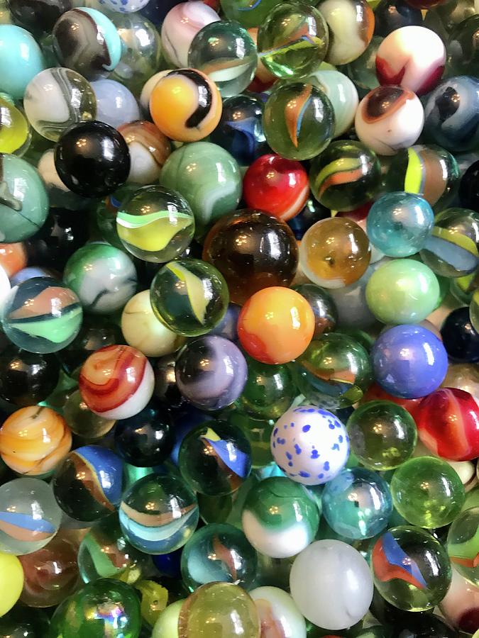 Lost Your Marbles  Photograph by Kathy Clark