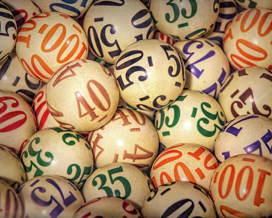 Lotto Game Balls Photograph by Kristia Adams