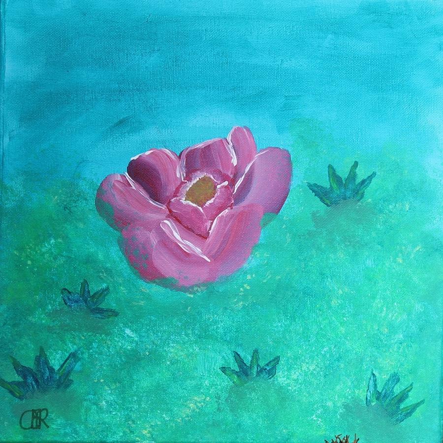 Lotus Adrift Painting by ChrysArt Photography - Fine Art America