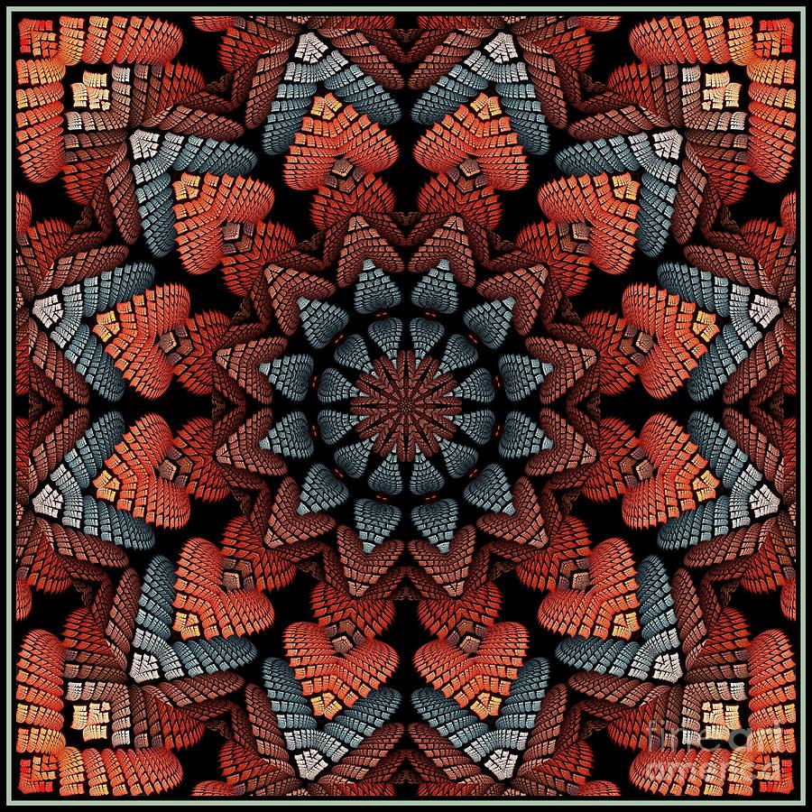 Lotus Santa Fe 6x6 Tile Digital Art by Doug Morgan
