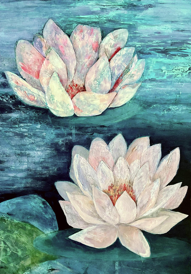 No Mud No Lotus Painting by Myriam Laberge - Pixels