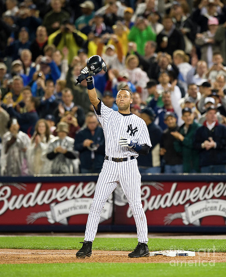 Lou Gehrig and Derek Jeter Photograph by Icon Sports Wire