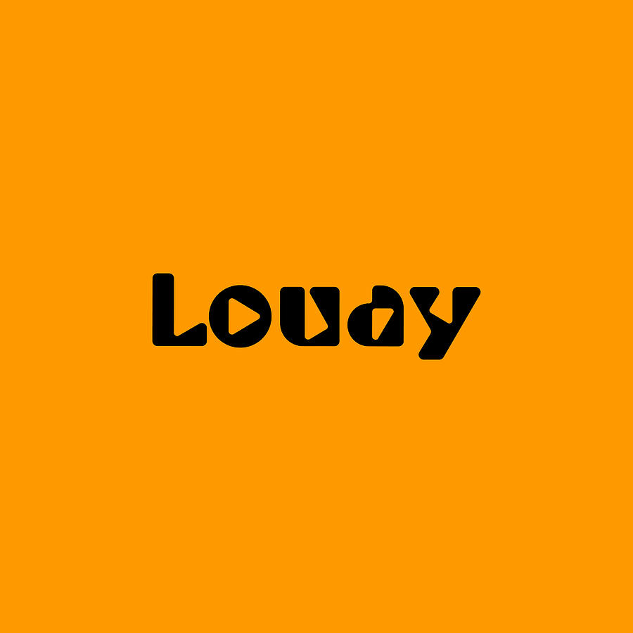 Louay #Louay Digital Art by TintoDesigns