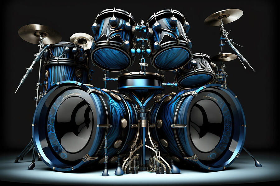 Loudest Drummer Digital Art