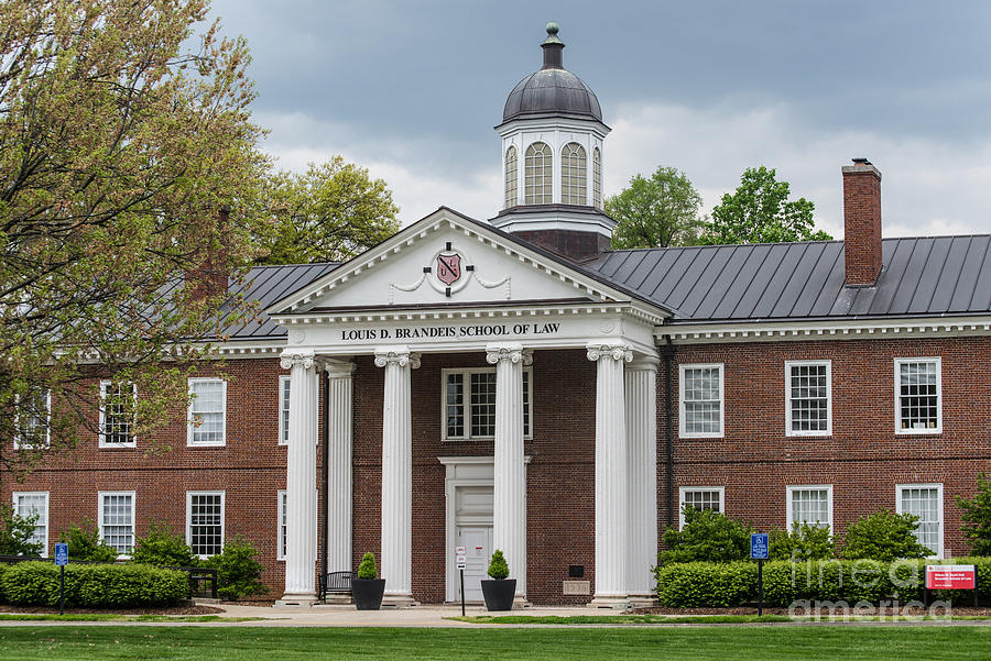 Louis Brandeis School of Law - University of Louisville - Kentucky Photograph by Gary Whitton