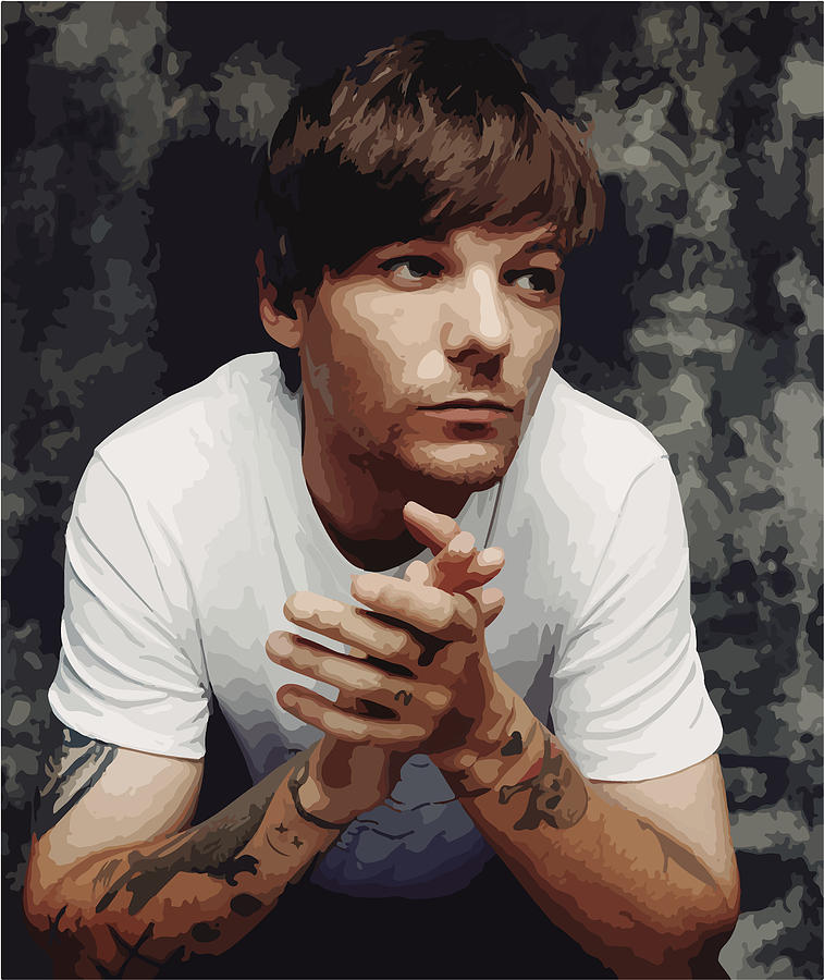 Louis Tomlinson One Direction Walls Throw Blanket for Sale by