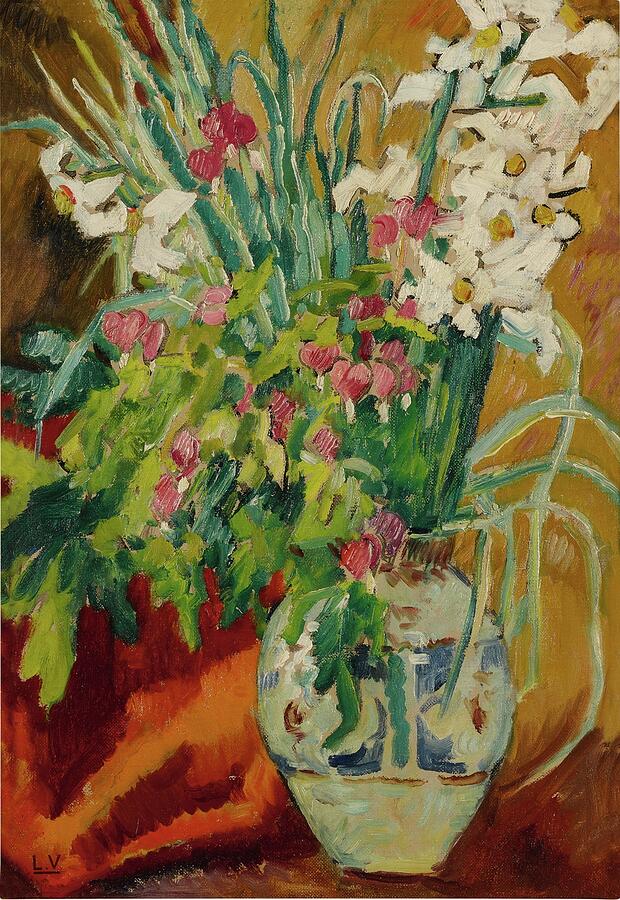 Flower Painting - Louis Valtat 1869   1952 Vase de fleurs by MotionAge Designs