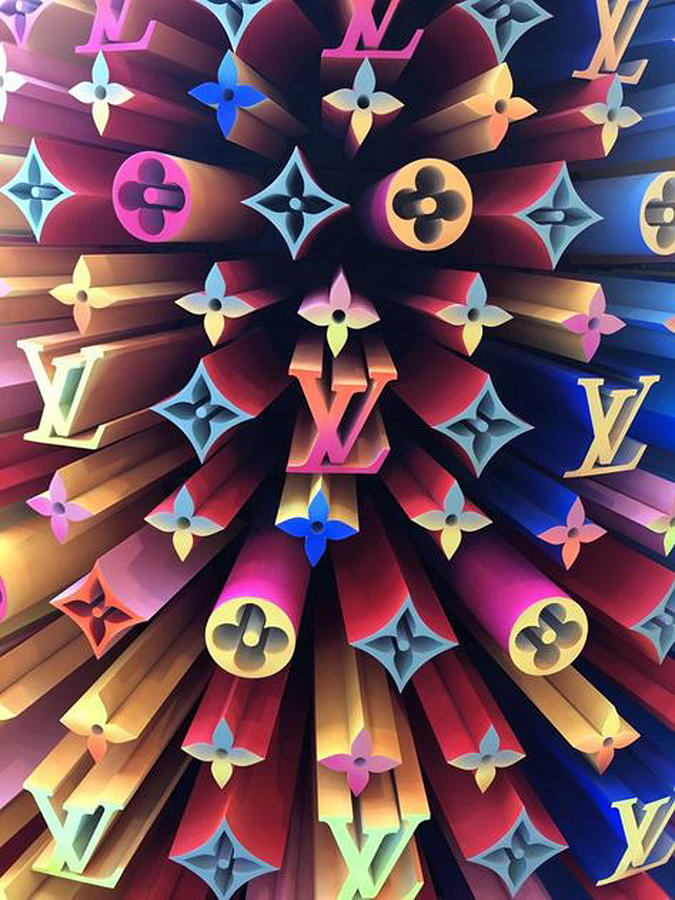 Louis Vuitton Digital Art by Alan Lambourne