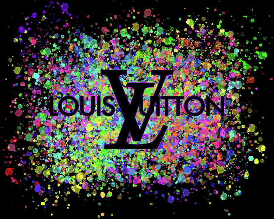 Louis Vuitton Color Splatter Photograph by Ricky Barnard