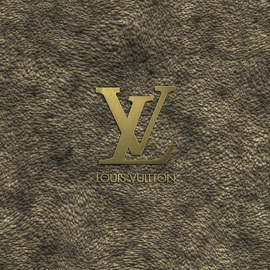 Louis Vuitton. Logo Digital Art by Isaia Bream